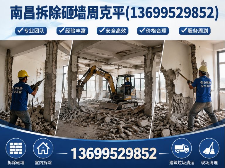 西湖区南昌拆除砸墙周克平展示图